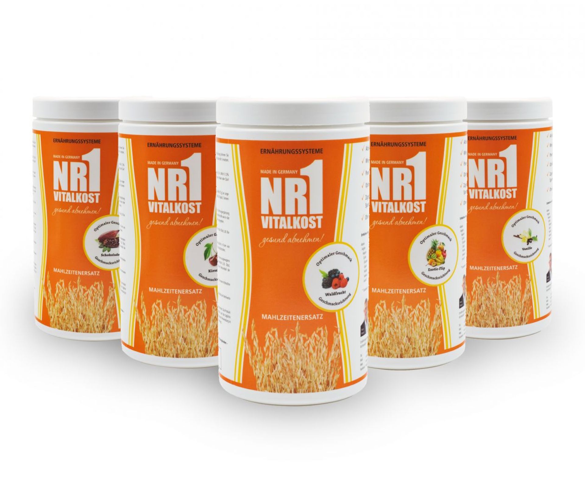 Spar-Set 5 x Vitalkost Nr.1 Geschmack frei wählbar
